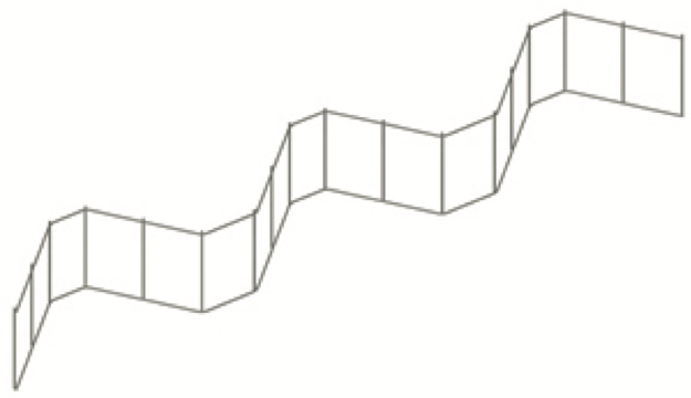 Zig Zag Rebar Support